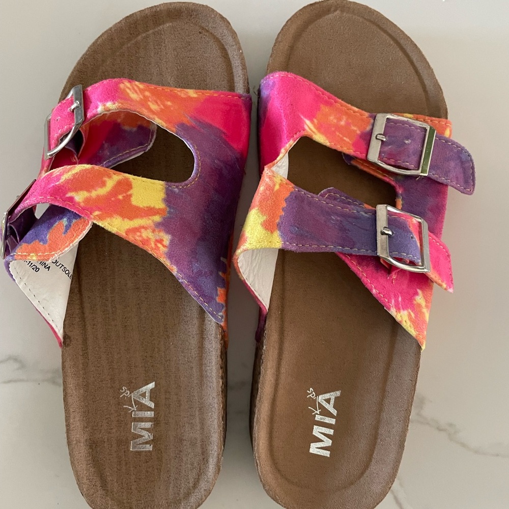 NWT MIA Kids Deusy Slide Sandal
